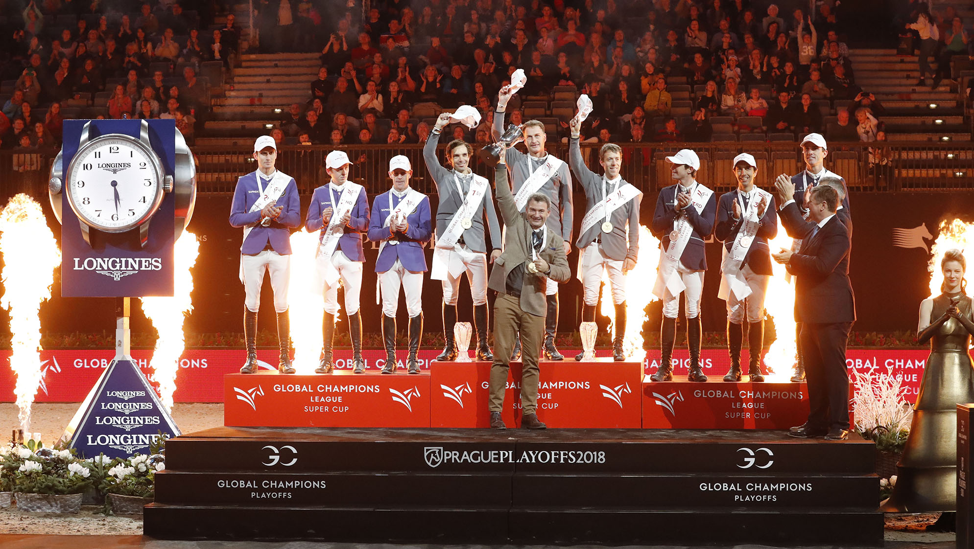 Global Champions Madrid In Motion Victorious Extraordinary 6 4 Million Gcl Super Cup Final